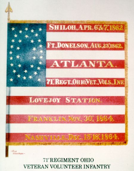 71st Ohio Volunteer Infantry Regimental Flag