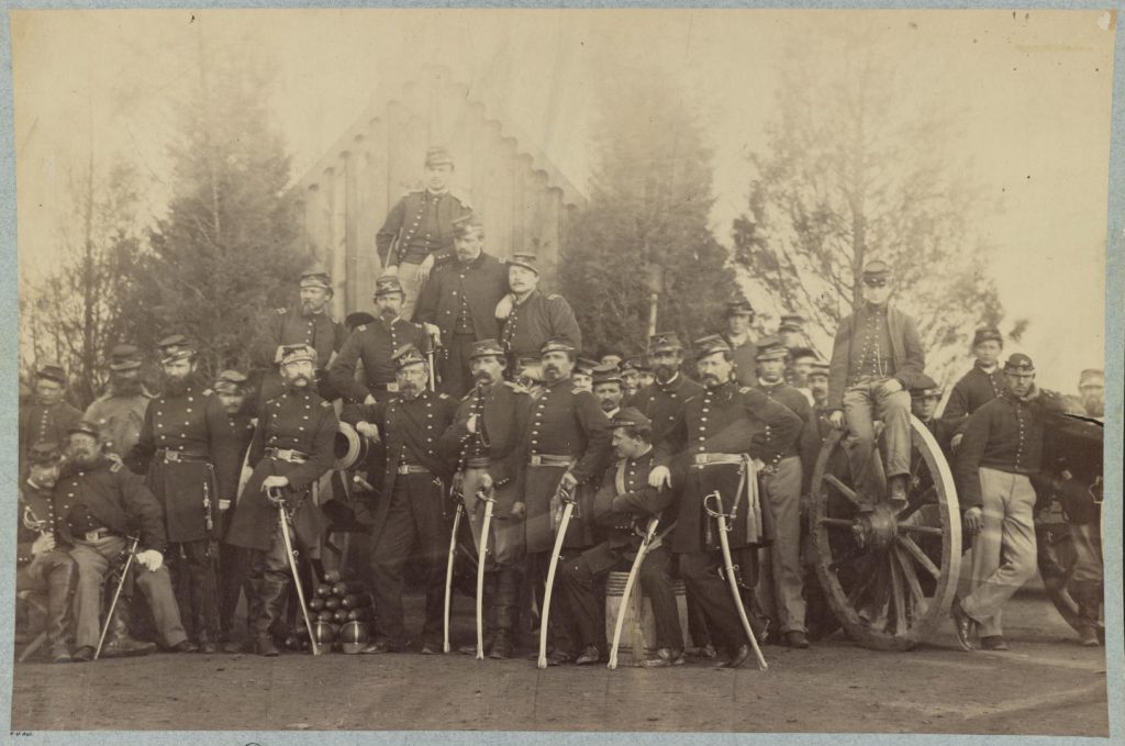 Officers of the 1st New York Light Artillery