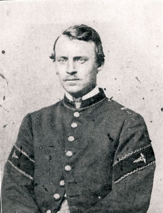 Charles B. Johnson, age 21, Hospital Steward, 130th Illinois Infantry Volunteers